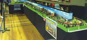 First Redlands Model Railway Show, view public had from right